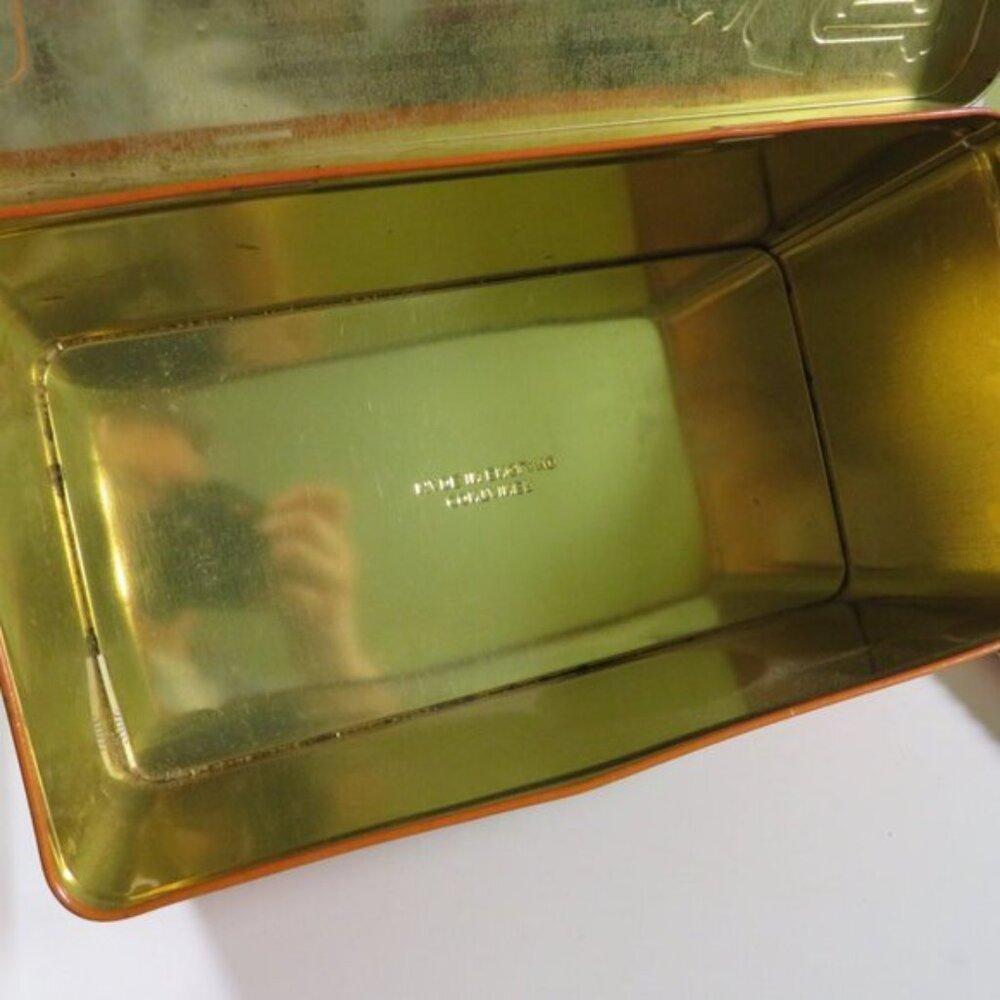 Bailey's Original Irish Cream Metal Tin easy open orange green warm colors - Picture 6 of 6